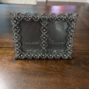 Tahari double picture frame.